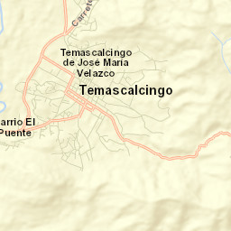 Temascalcingo Street Map