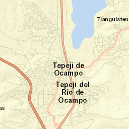 Tianguistengo (La Romera) Street Map