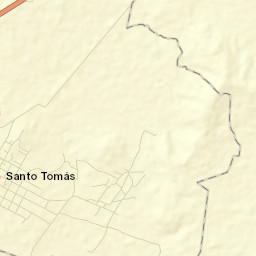 Santo Tomas Street Map