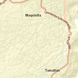 San Pedro Atmatla Street Map