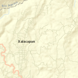 Xalacapan de Lucke Street Map