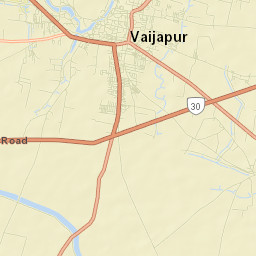 Vaijapur Street Map