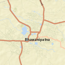 Bhawanipatna Street Map