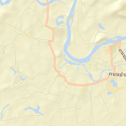 Amphoe Mueang Chiang Rai Street Map