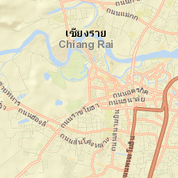 Chiang Rai Street Map