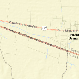 Usmajac Street Map