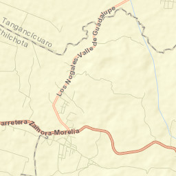Los Nogales Street Map