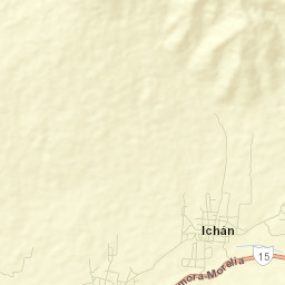 Ichán Street Map