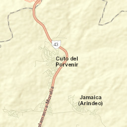 Cuto del Porvenir Street Map