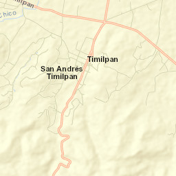 San Andrés Timilpan Street Map
