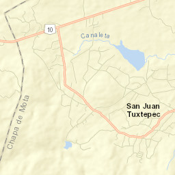 San Juan Tuxtepec Street Map