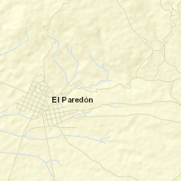 El Paredón Street Map