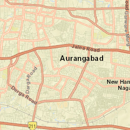 Aurangabad Street Map