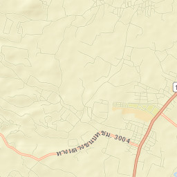 Amphoe Fang Street Map