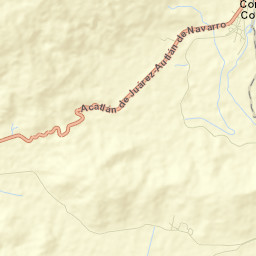 El Corcovado Street Map
