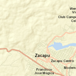 Zacapu Street Map