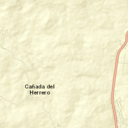 Mesón Nuevo (Cañada de la Magdalena) Street Map