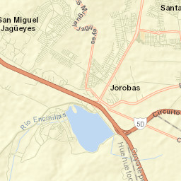 Jorobas Street Map