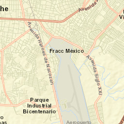 Campeche Street Map