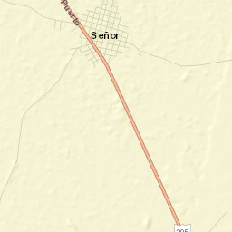 Señor Street Map