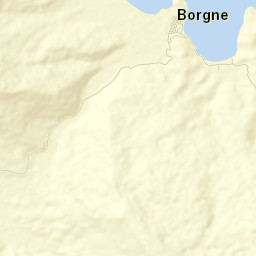 Borgne Street Map