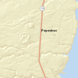 Pepeekeo Street Map
