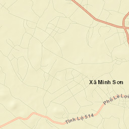 Huyện Triệu Sơn Street Map