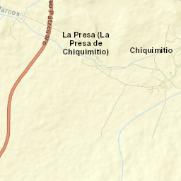 Chiquimitío Street Map