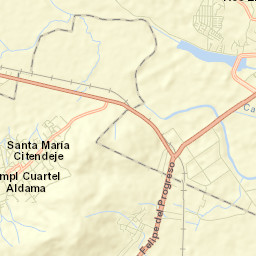Concepción Caro Street Map