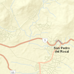 San José del Tunal Street Map