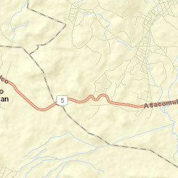 San Marcos Tlazalpan Street Map