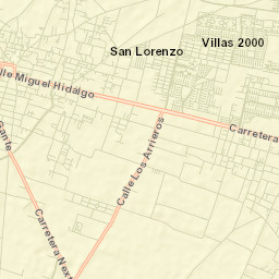 San Sebastián Street Map