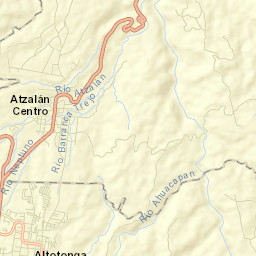Atzalan Street Map