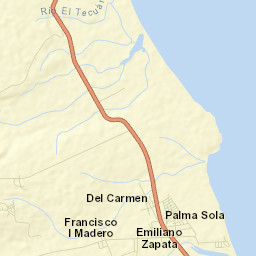 Palma Sola Street Map