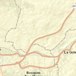 La Goleta Street Map