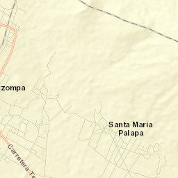 Santa María Palapa Street Map