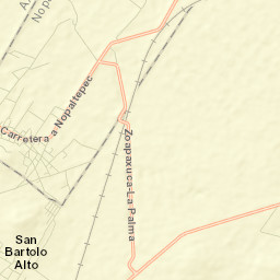San Miguel Atepoxco Street Map