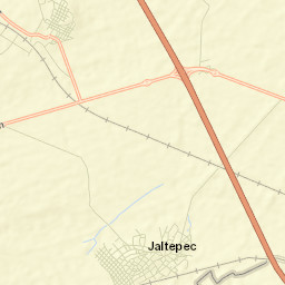 Jaltepec Street Map