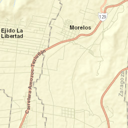 Morelos Street Map