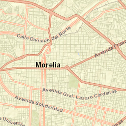 Morelia Street Map