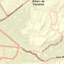 Puerto de Buenavista (Lázaro Cárdenas) Street Map