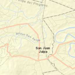 San Juan Jalpa Centro Street Map