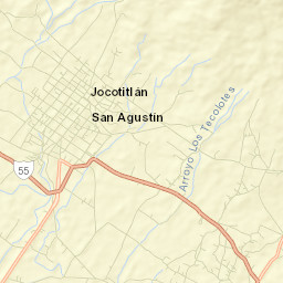 Jocotitlán Street Map