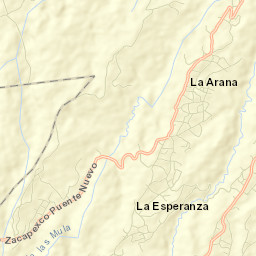 Los Arana Street Map