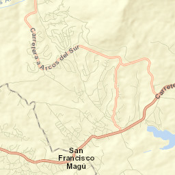 San Francisco Magú Street Map