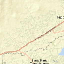 Axotlán Street Map