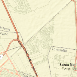 Tonanitla Street Map