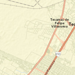San Martín Azcatepec Street Map