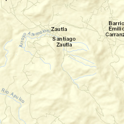 Zautla Street Map