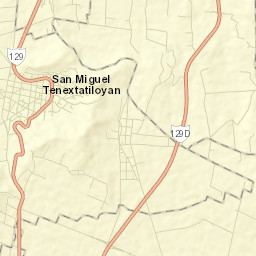 San Miguel Tenextatiloyan Street Map